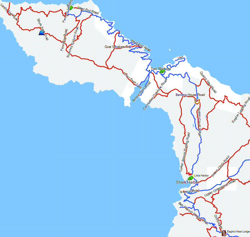 Catalina Island Conservancy Map